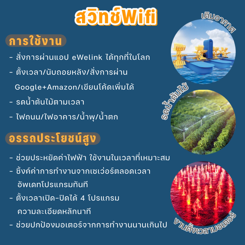 ตู้คอนโทรลตู้ควบคุมโซลินอยด์วาล์ว 4 โซน (WIFI) และปั้มน้ำ 1-5แรง โซลินอยด์ 12/24/220V CA/DC