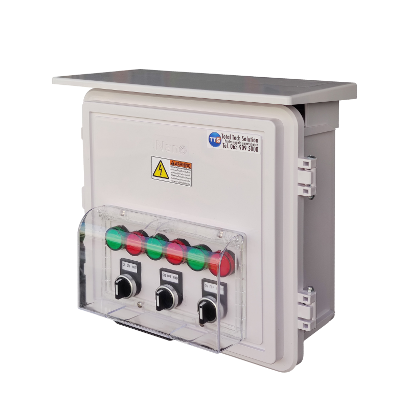 ตู้คอนโทรลหลายมอเตอร์ 031D 1เฟส 220V 0.1-10HP