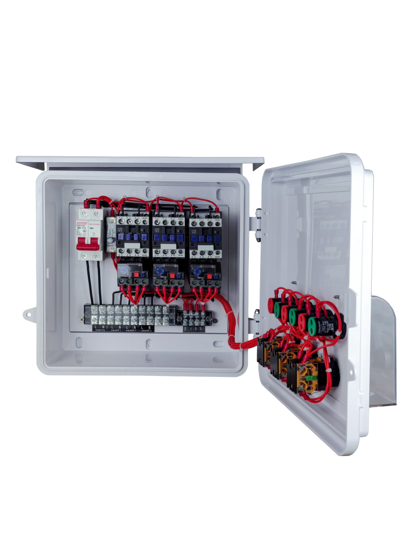 ตู้คอนโทรลหลายมอเตอร์ 031D 1เฟส 220V 0.1-10HP