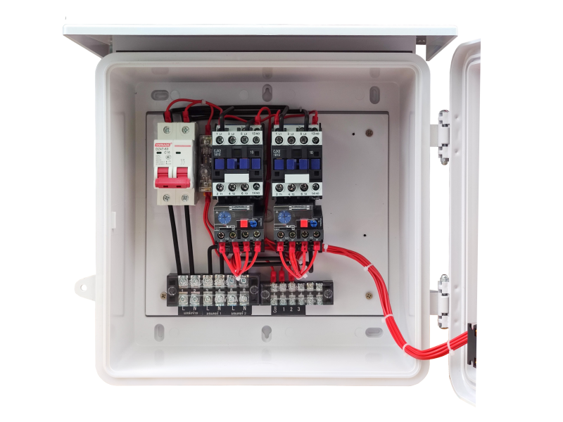 ตู้คอนโทรลหลายมอเตอร์ 031D 1เฟส 220V 0.1-10HP