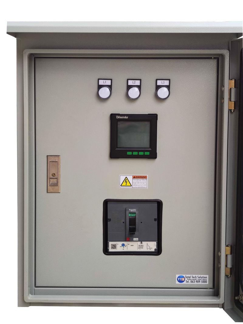 ตู้เบรคเกอร์ Schneider DB4 3P 100A-630A มีนิวตรอลบาร์ มีกราวด์บาร์