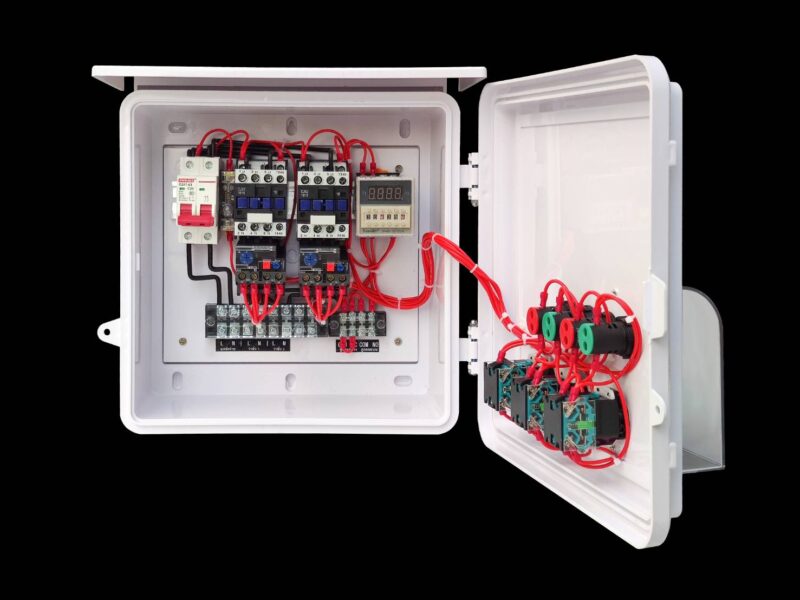 ตู้คอนโทรลหลายมอเตอร์ PB031D 1เฟส 220V 0.1-10HP
