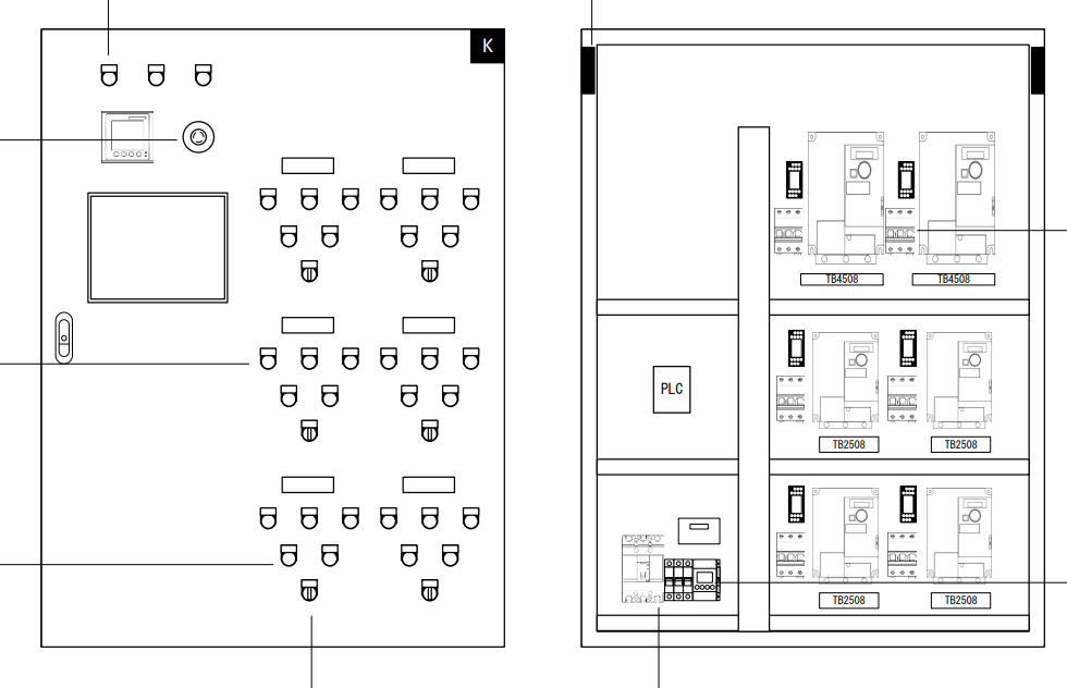 ตู้คอนโทรล VFD 633i CAR PARK (14895) 3PH 380V